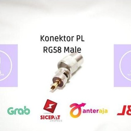 TERLARIS KONEKTOR PL RG58 KONEKTOR KABEL RG58