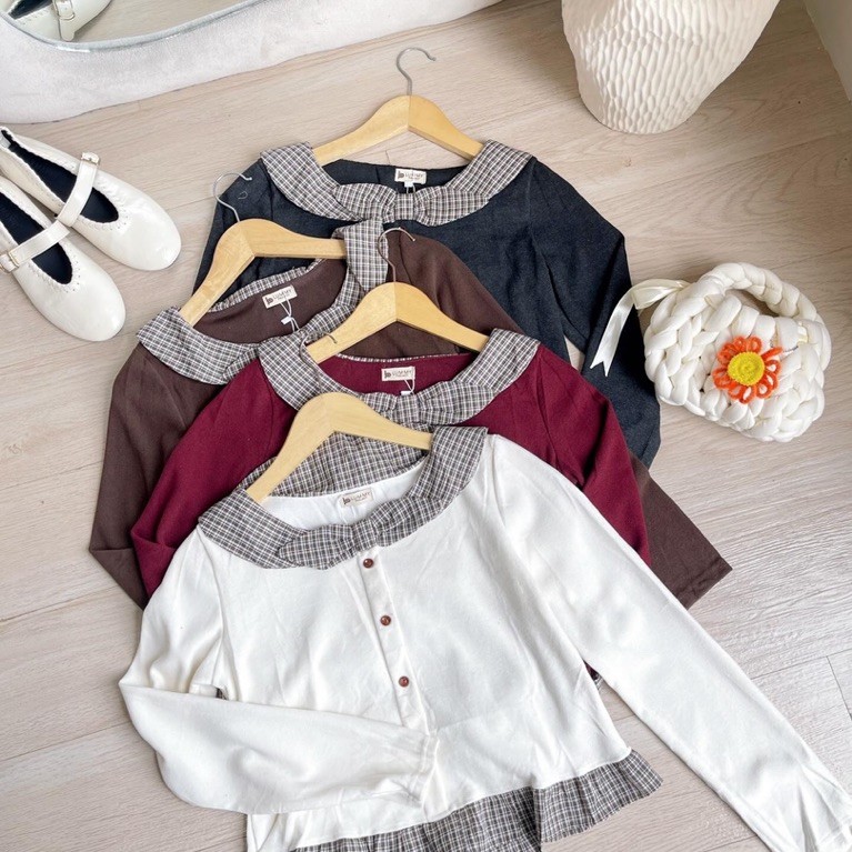 Korean Top ALX626 | Atasan Wanita | Atasan