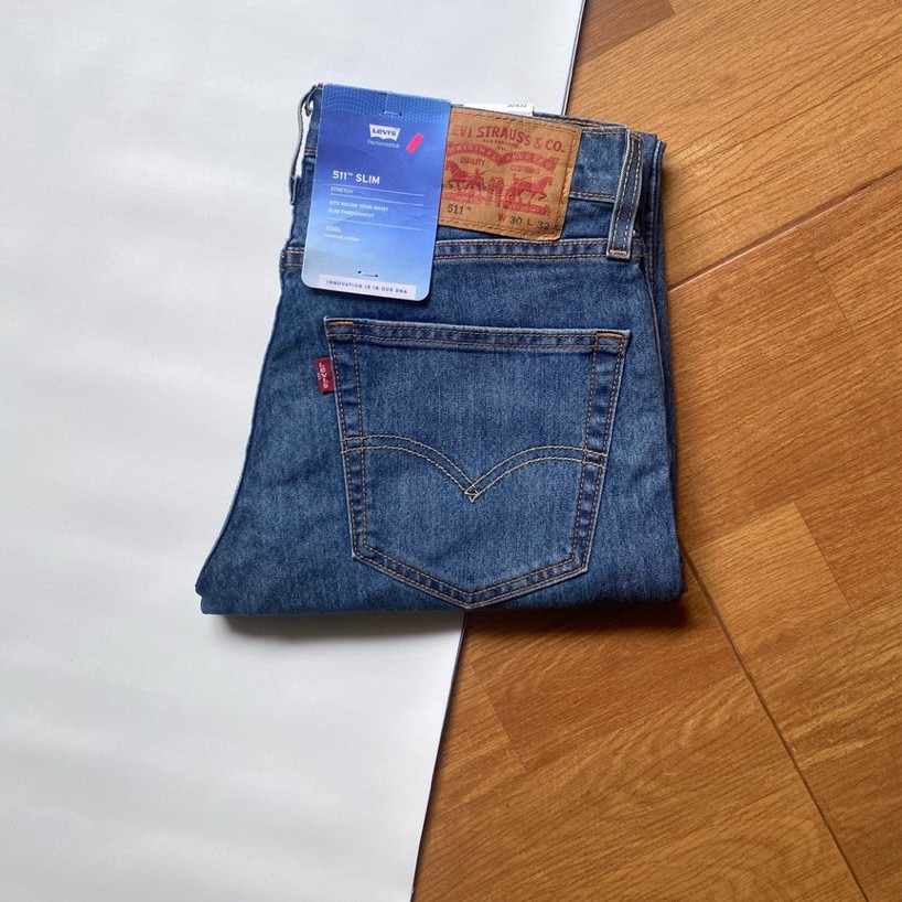 Levi 511 cool slim jeans