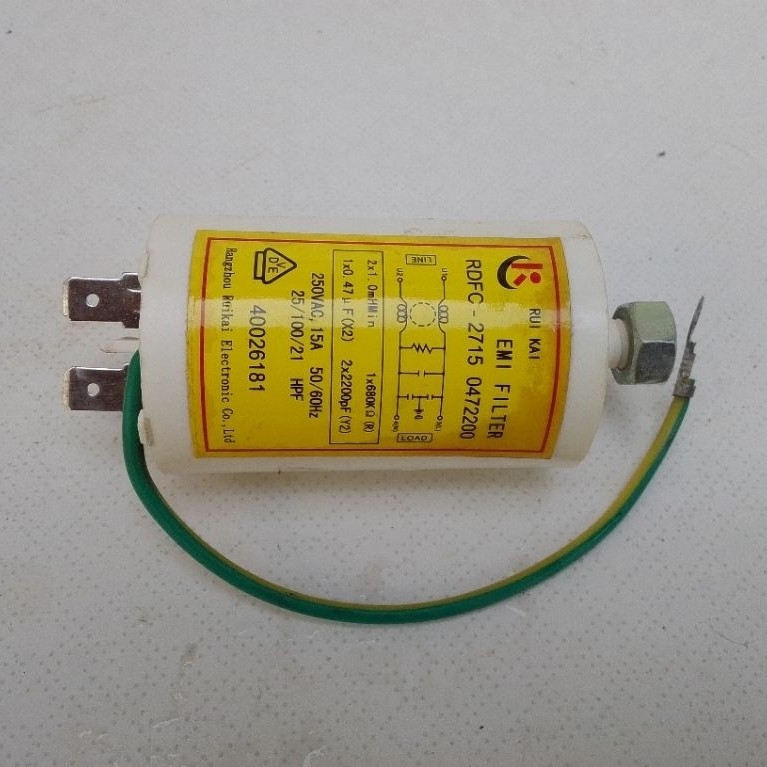 EMI FILTER MESIN CUCI SAMSUNG FRONT LOADING 6,5 KG WF8650NHW (ORIGINAL COPOTAN)