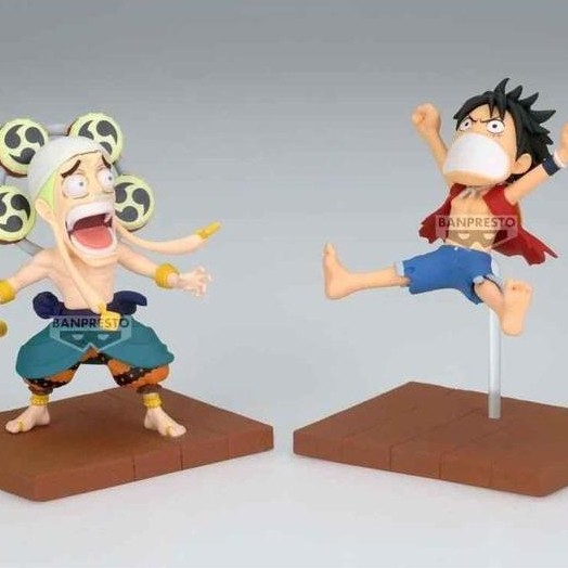 HOT SALE ONE PIECE WCF LOG MONKEY D LUFFY & ENEL 89838 TERMURAH