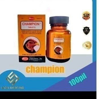Champion 50Butir Vitamin Doping Ayam Tarung Anjing Tarung - PROMO