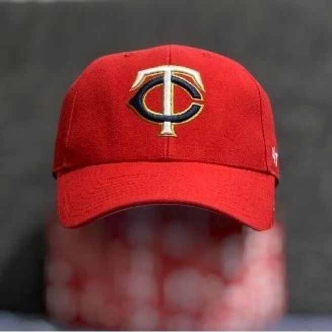 Topi MLB Minnesota Twins Red '47 Brand MVP Original Mulus Second