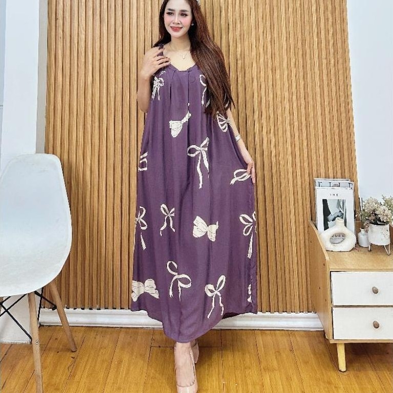 New Arrival Daster Yukensi Jumbo ~ Daster Yukensi Tali Pundak Dress Yukensi