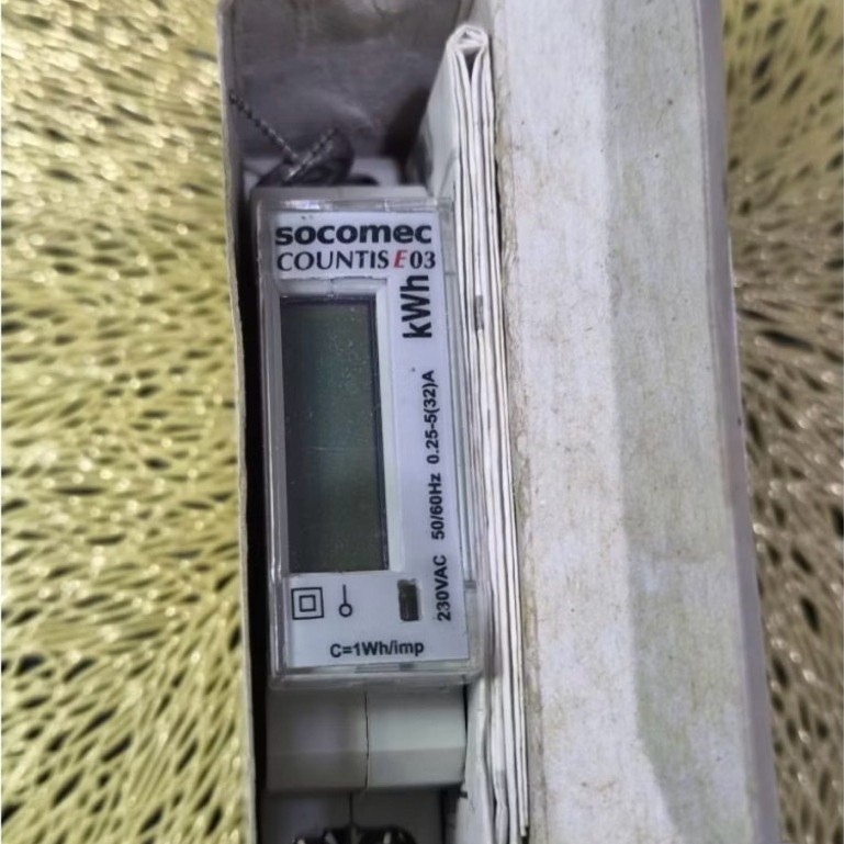 SOCOMEC COUNTIS E03 KWH METER 1PHASE 32A MODBUS