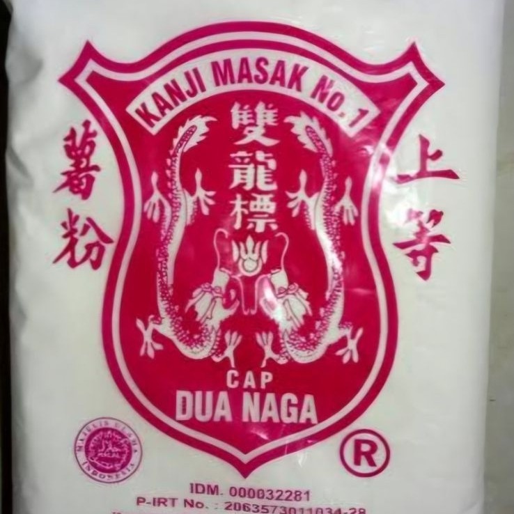 Tepung Kanji Cap Dua Naga 200 gr isi 20 pcs