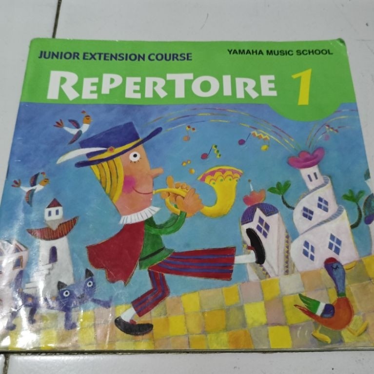 Buku Yamaha Repertoire 1 JXC 1 / Buku Yamaha JXC 2 Repertoire 2