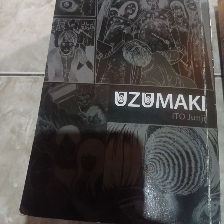 Manga junji Ito Uzumaki bekas ori m&c gramedia