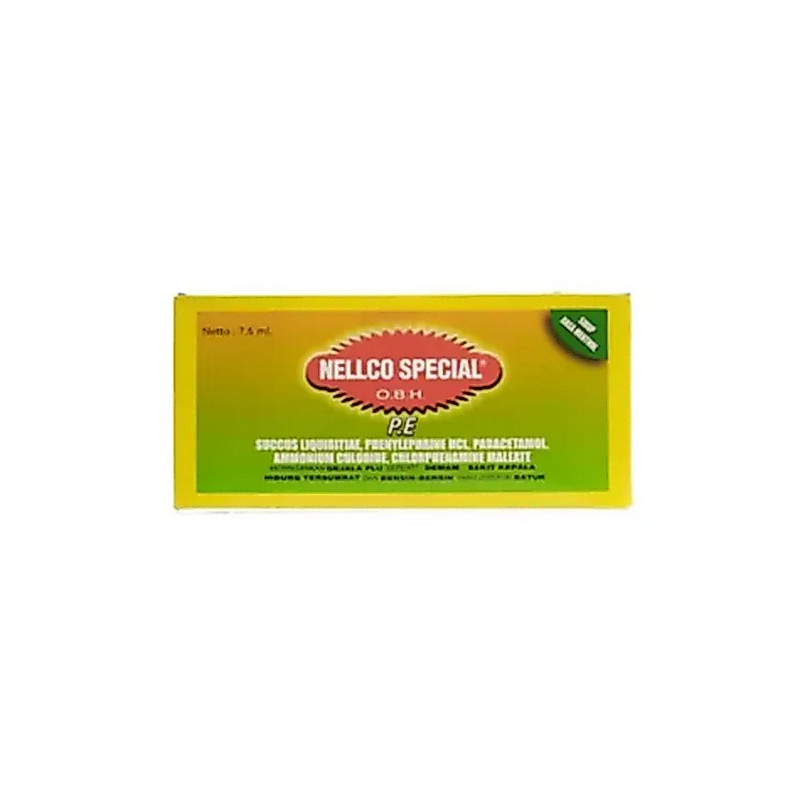 OBH NELLCO SIRUP 1 SACHET @ 7,5 ML