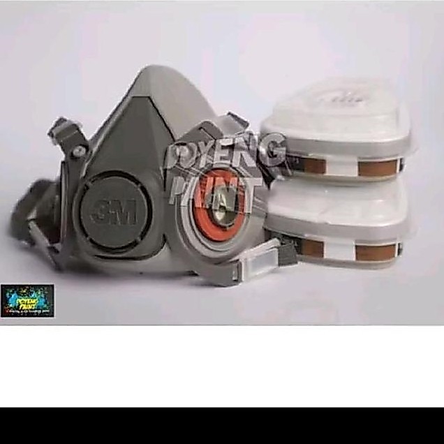 Masker 3M 6200 + filter Respirator