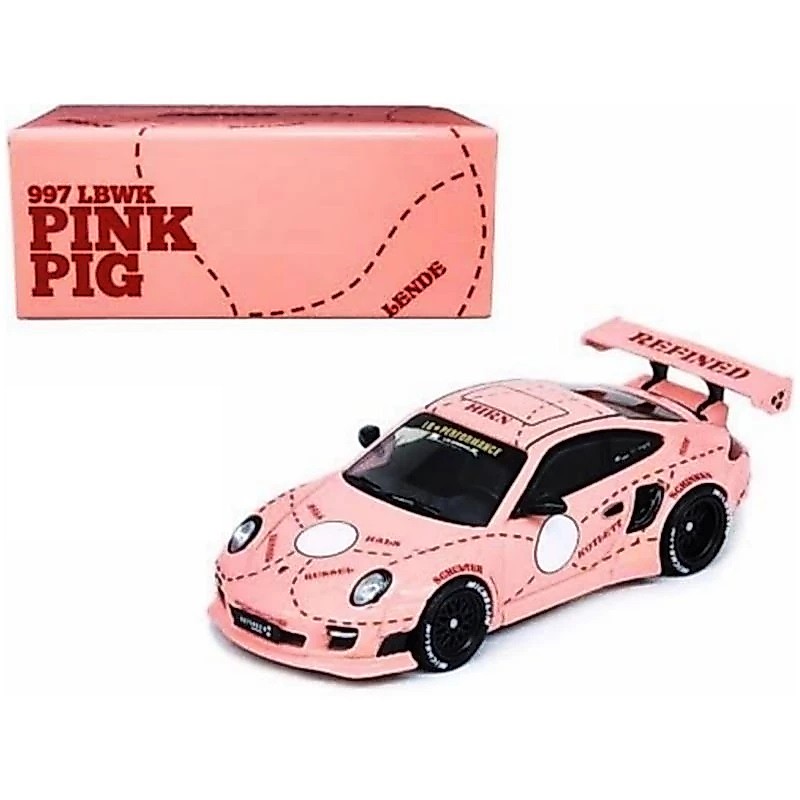 Inno64 Porsche 997 LBWK Pink Pig SIGNED KATO UNSEALED