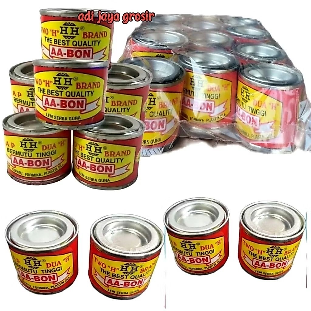lem aa bond cap 2 hh 1 pak isi 12 kaleng satu lusin