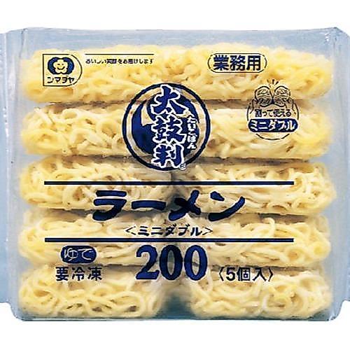 Shimadaya Taikoban Ramen 200 / Mi Ramen Basah Frozen Jepang 1 Kg