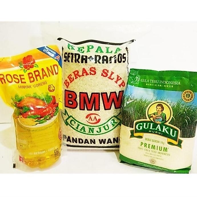 Paket Sembako Muarah Beras/Minyak/Gula