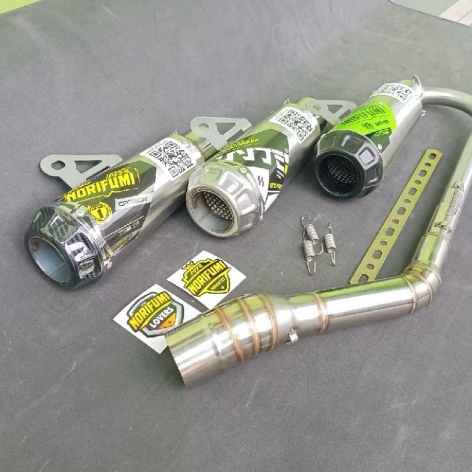 gtx honda knalpot norifumi GTX RBT trail Kharisma supra Vega revo jupiter smash shogun kirana blade 