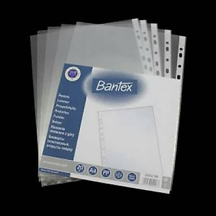 Kantung Binder/pocket file A4 clear BANTEX
