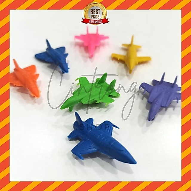 Mainan Pesawat Jet Mini 1 Pcs/ Mainan Anak Pesawat Jet Tempur