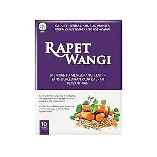 RAPET WANGI @10 KAPLET | Obat Herbal Wanita