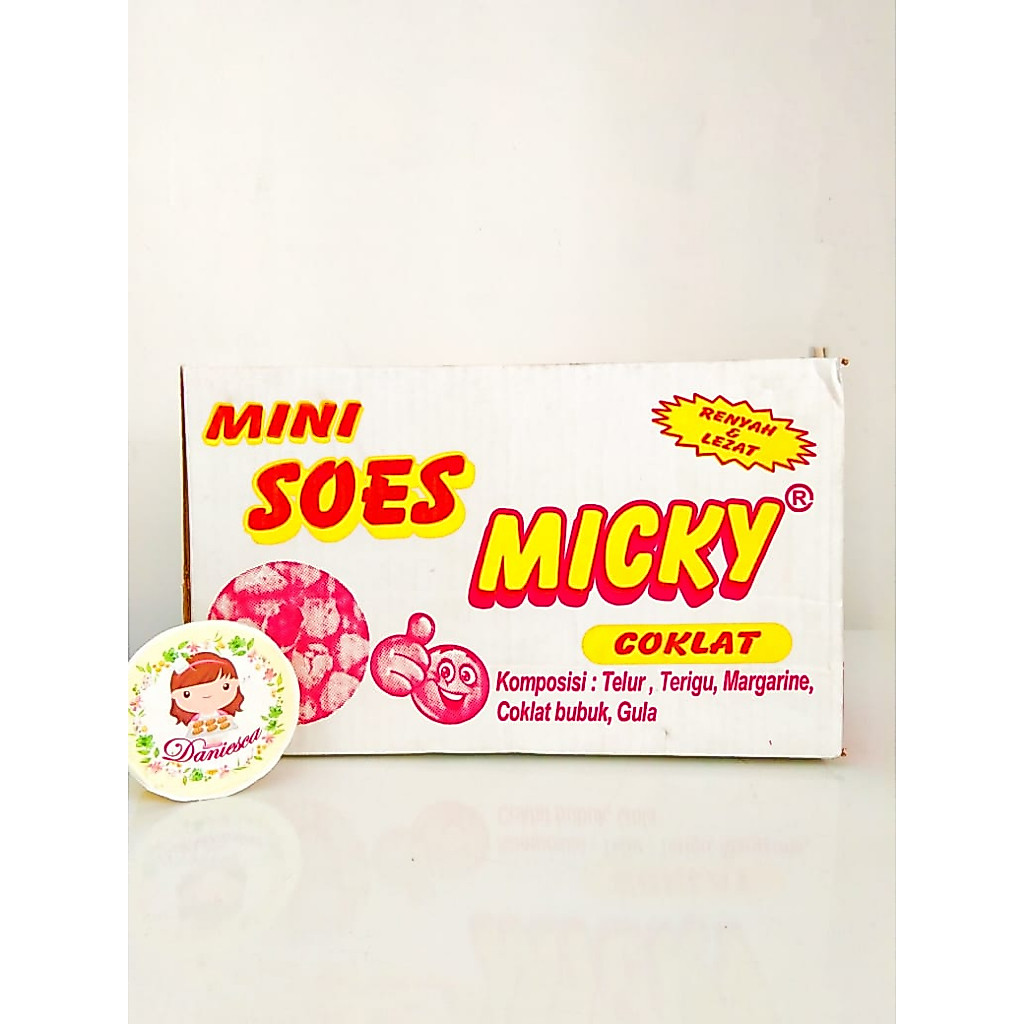 .Kartonan micky soes kering isi coklat (ds bgr)