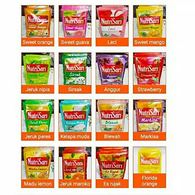 1Renceng Nutrisari - minuman rasa - minuman jeruk
