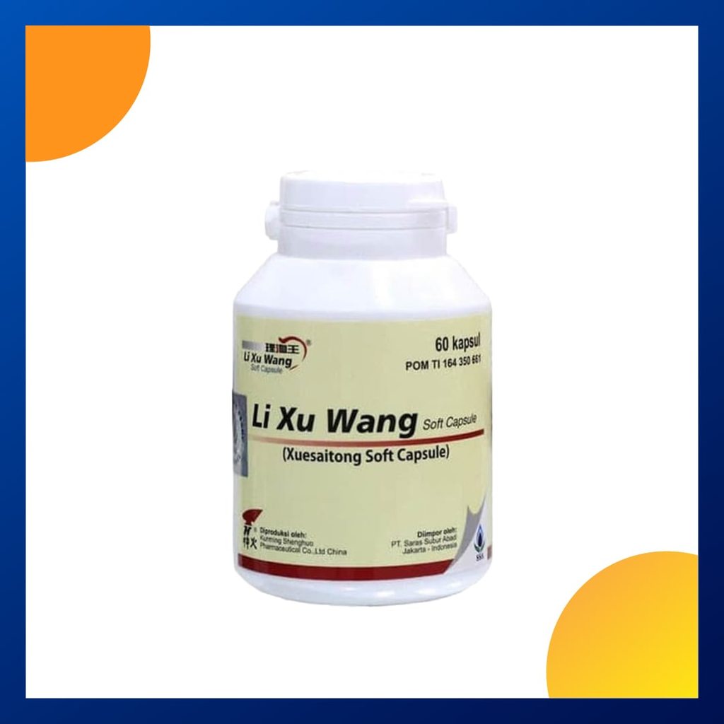 Li Xu Wang Soft Capsule Botol 60 Kapsul