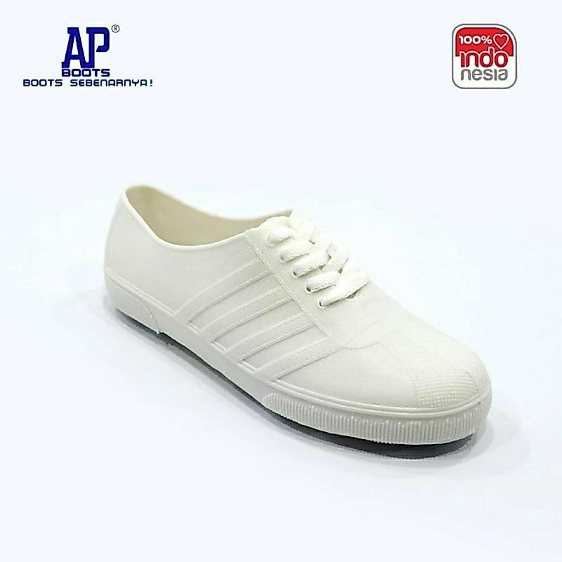 Sepatu Kerja AP 963 Putih / Sepatu Mancing AP Putih Tali
