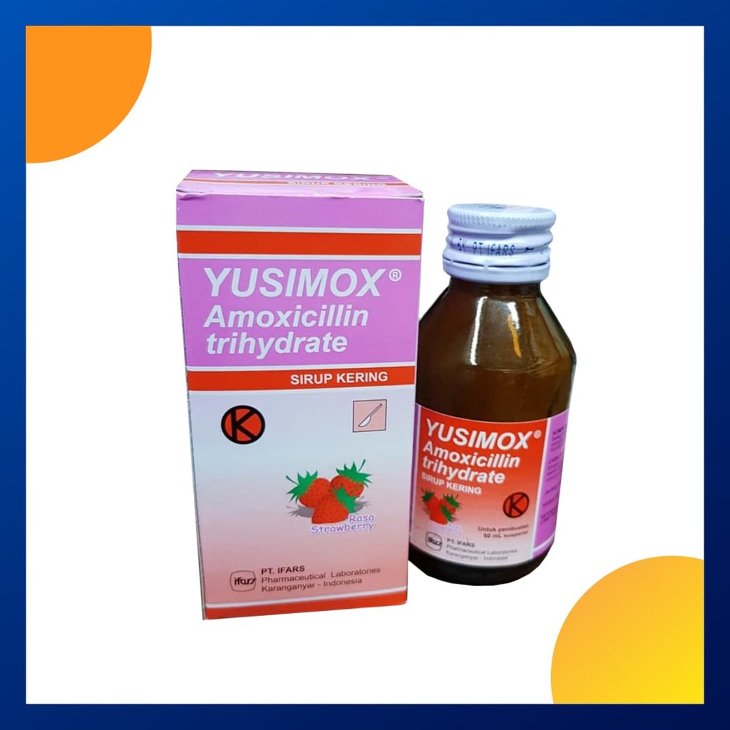 YUSIMOX DRY SIRUP 1 BOTOL @ 60 ML