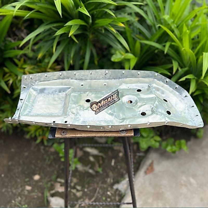 Plat Jok GL100 Bahan Galvanis Hand Made