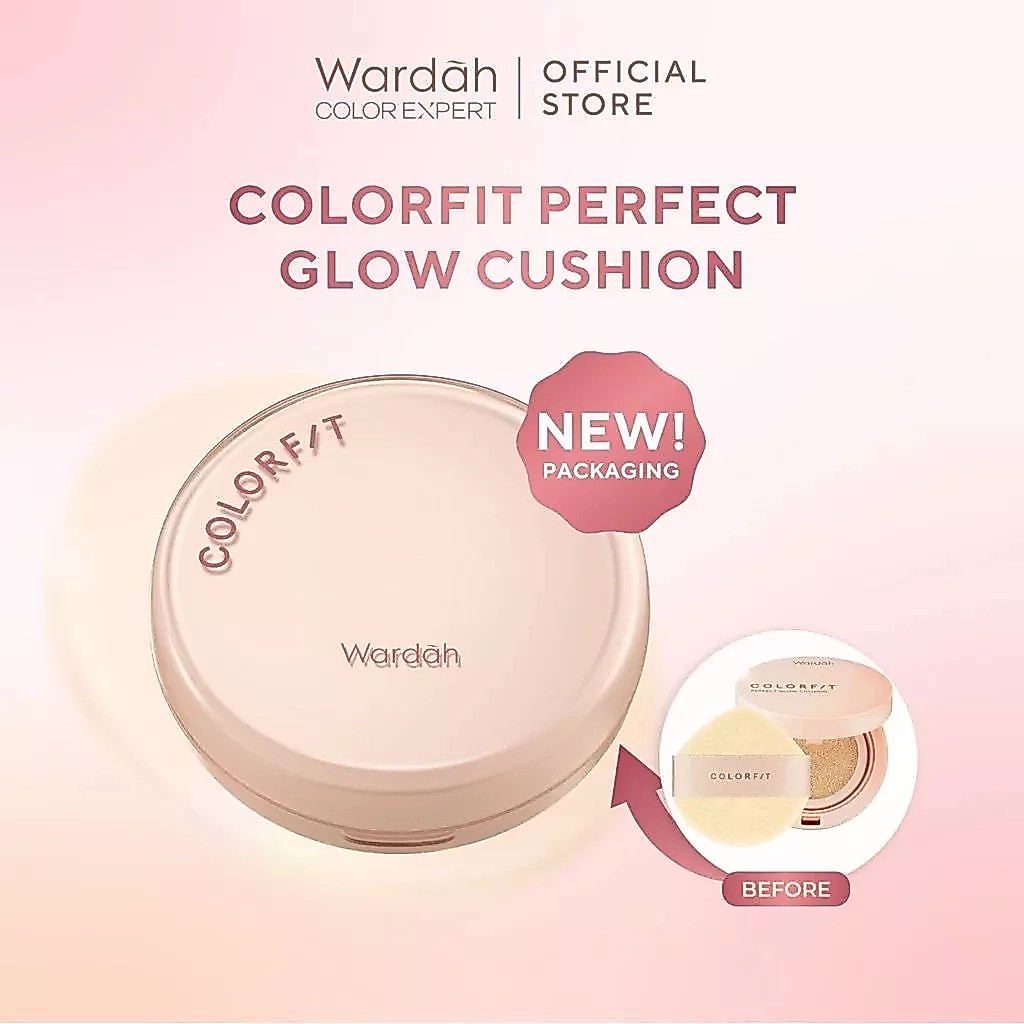 WARDAH Colorfit Perfect Glow Cushion / Cushion Wardah Colorfit 15 gr