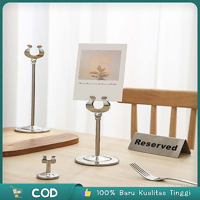 Table Number Menu  Stand Menu Meja Makanan Minuman  Stand Menu Meja Makanan Minuman