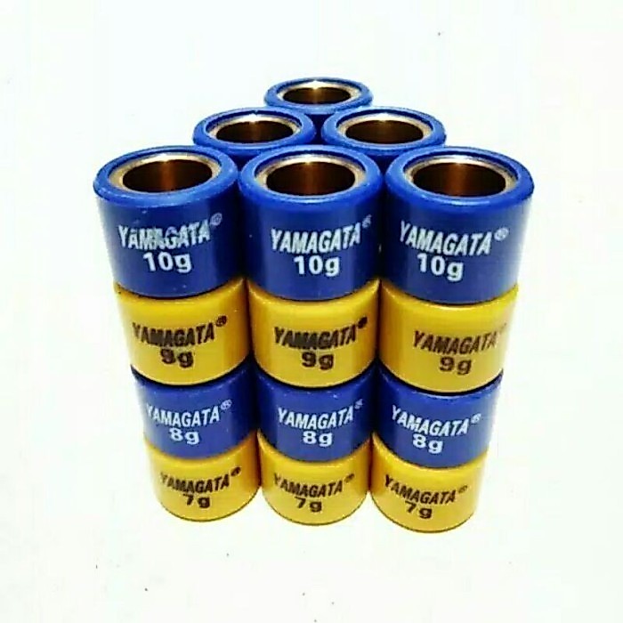 GROSIR  Roller Racing beat scoopy spacy 110 karbu Yamagata Racing 7 8 9 10 12 gram 3pcs 6pcs RDM
