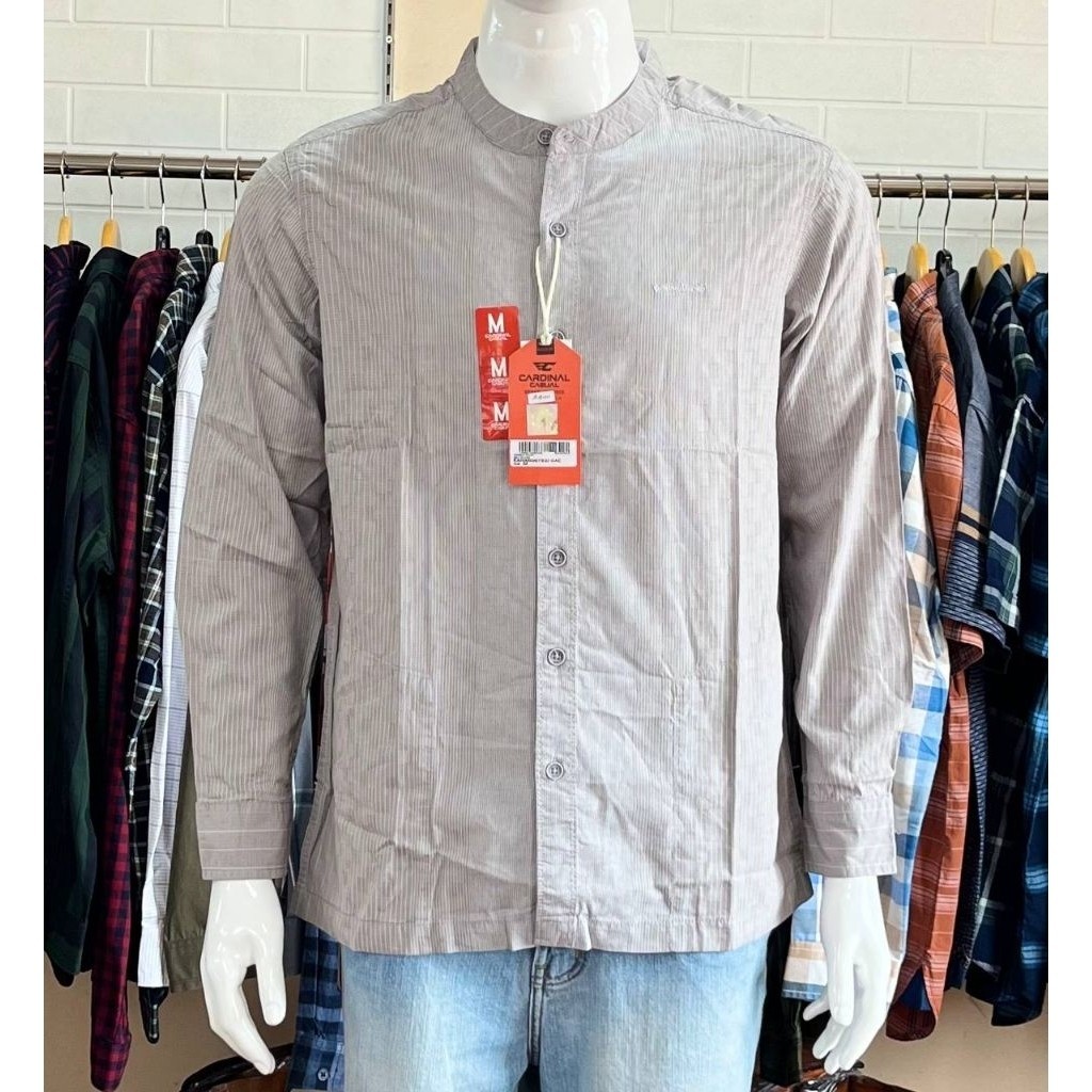 PROMO TERBARU KOKO KEMKO KEMEJA KOKO PRIA CARDINAL JEANS LENGAN PANJANG ORIGINAL