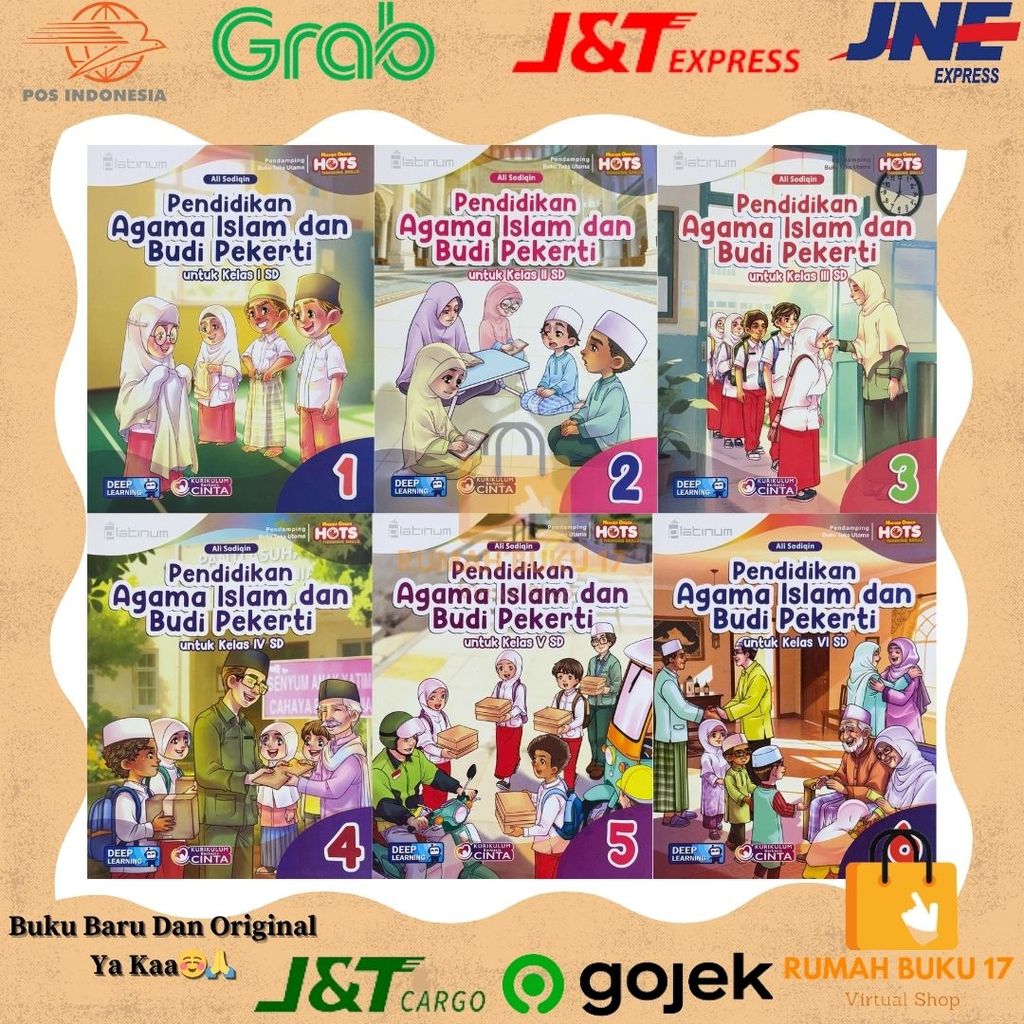 rumahbuku17 - Buku Platinum Pendidikan Agama Islam dan Budi Pekerti PAI Revisi Kelas 1 2 3 4 5 6 SD/