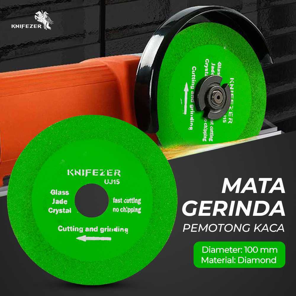 Mata Gerinda Diamond 100mm Pemotong Kaca Keramik Granit Tipis 1mm