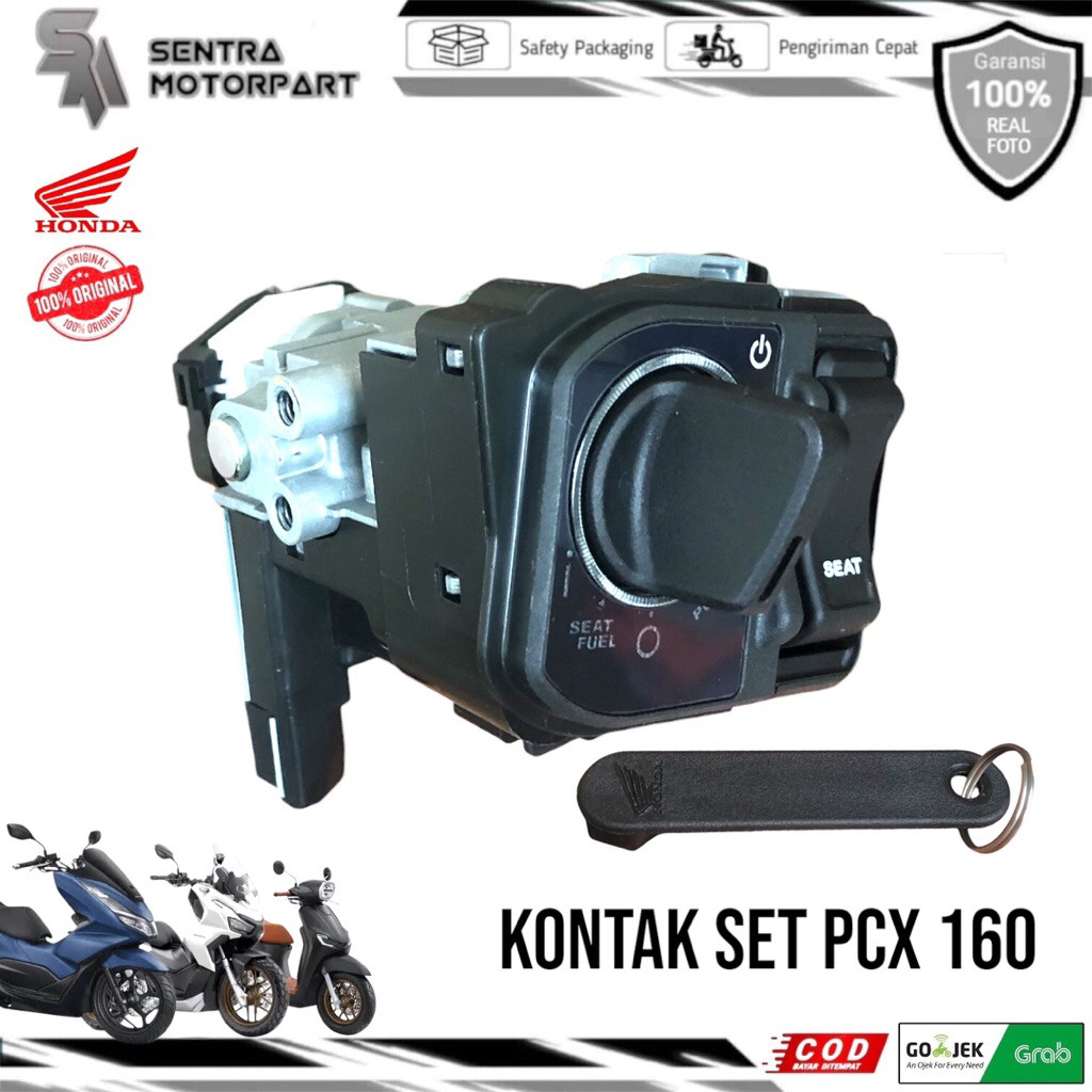 (Toko kendaraan) Kunci kontak pcx 160 stylo 160 adv 160 vario 150 pcx 150 scoopy led new set keyset 