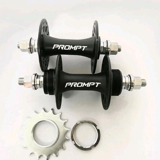 Hub Sepeda Fixie Viva Prompt Sealed Bearing Made in Taiwan Black Outdoor