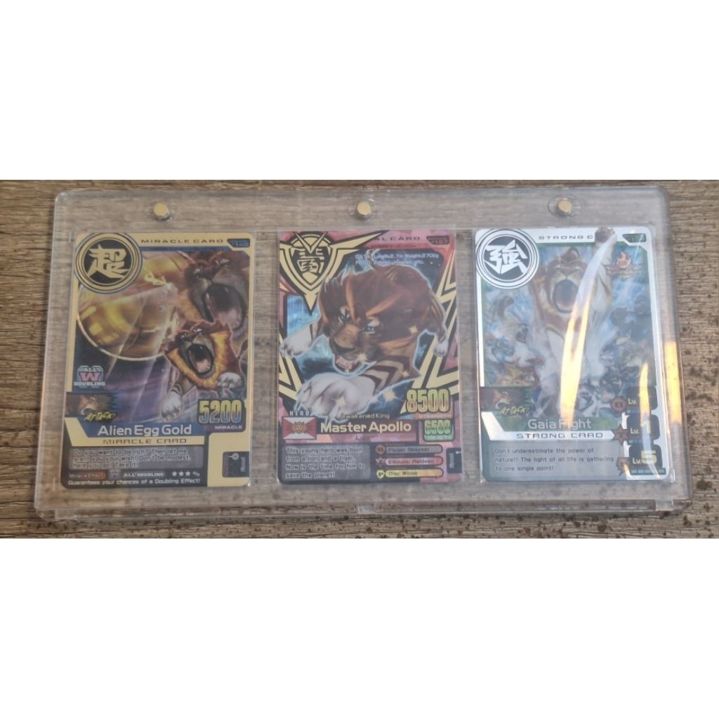 animal kaiser master apollo set