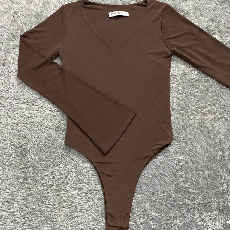 PRELOVED WANITA BODYSUIT COKLAT
