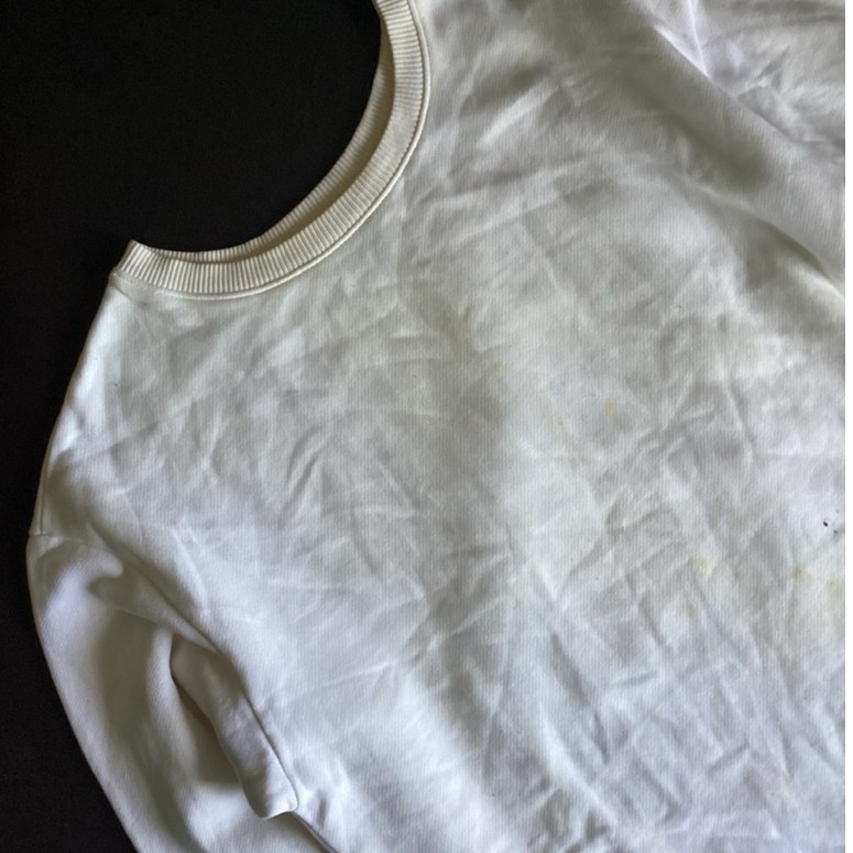 Sweatshirt crewneck basic spao cream