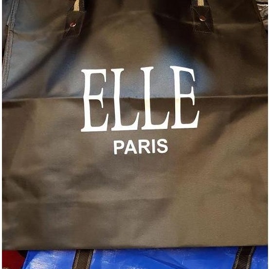 Kain elle jumbo, tas bahan kuat, tas barang, tas belanja, tas elle
