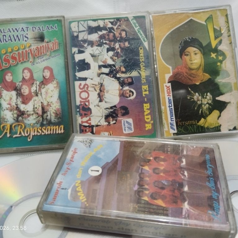 kaset pita ORKES gambus - marawis >> sepaket