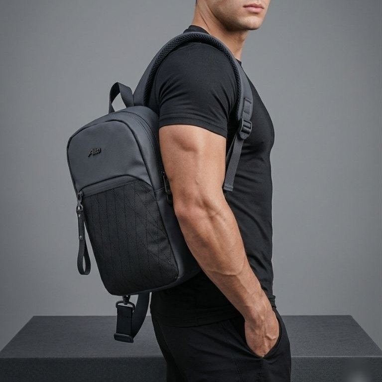 Italy Bags - Tas Sling Bag Alto Original Desain Minimalis Modern Premium