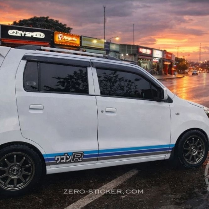 sticker mobil karimun kotak 3 warna