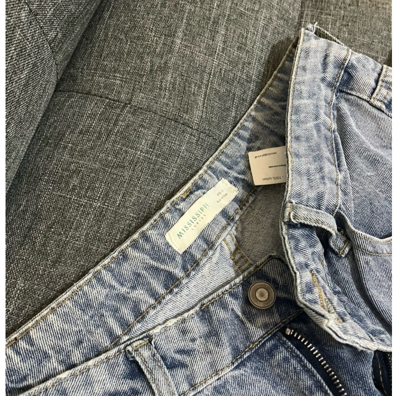 (mississippi) celana jeans biru muda pl