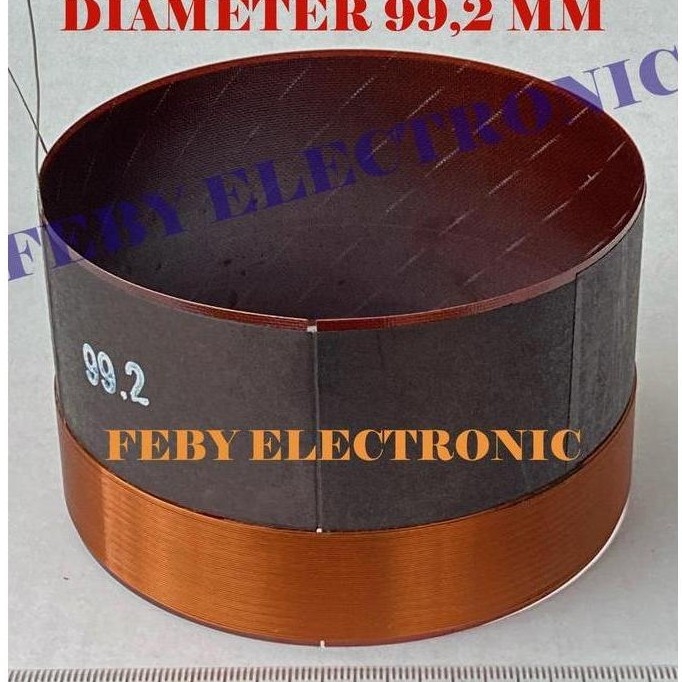 Spol speaker 99,2mm voice coil speaker spool spul speaker 4 inch