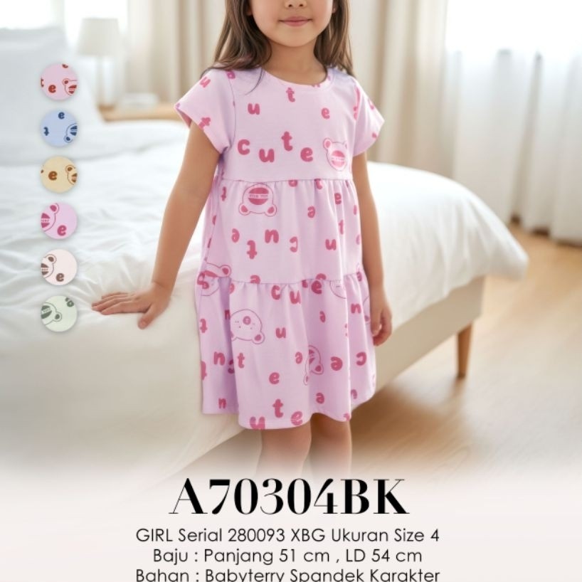 Dress Anak Perempuan Lemone