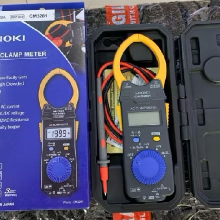 Hioki CM3281 hioki tang amper 2000A AC hioki clamp meter