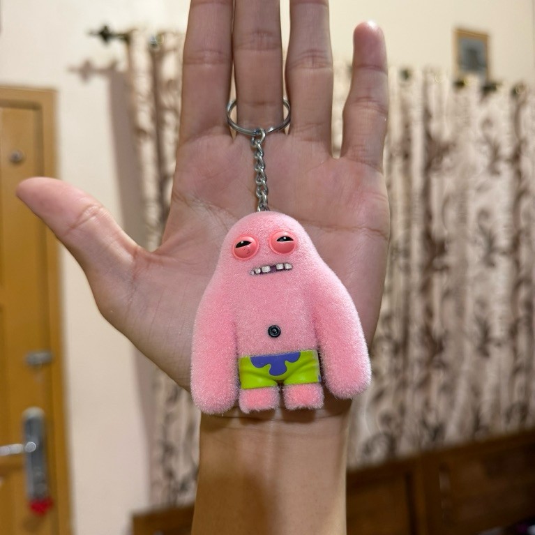 Keychain Fuggler Monster, Fuggler Spongbob, Fuggler Turtle
