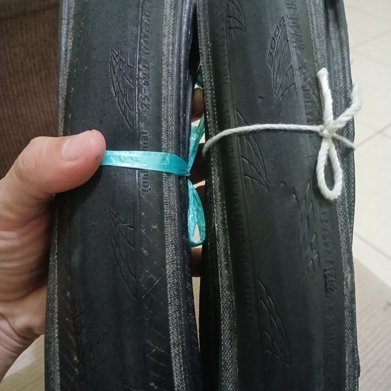 Cyclo Magene C406 dan Ban Roadbike Continental GP5000 Clincher Uk 700x25c bekas layak pakai
