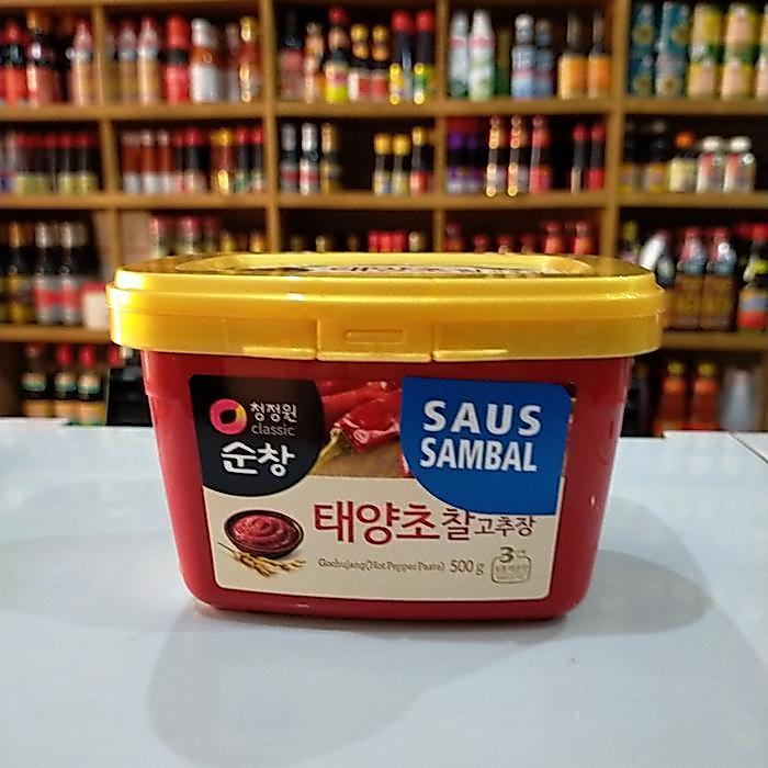 Daesang/ Chung Jung One Gochujang/ Hot Pepper Sauce 500gr HALAL